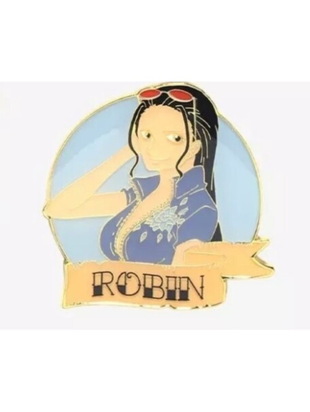 Loungefly One Piece Circular Blind Box Enamel Pin set 6